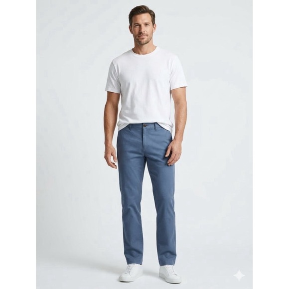 J.CREW Other - J.Crew Flex Straight Leg Pants W31 L31‎ Blue Chino Business Casual Office Preppy